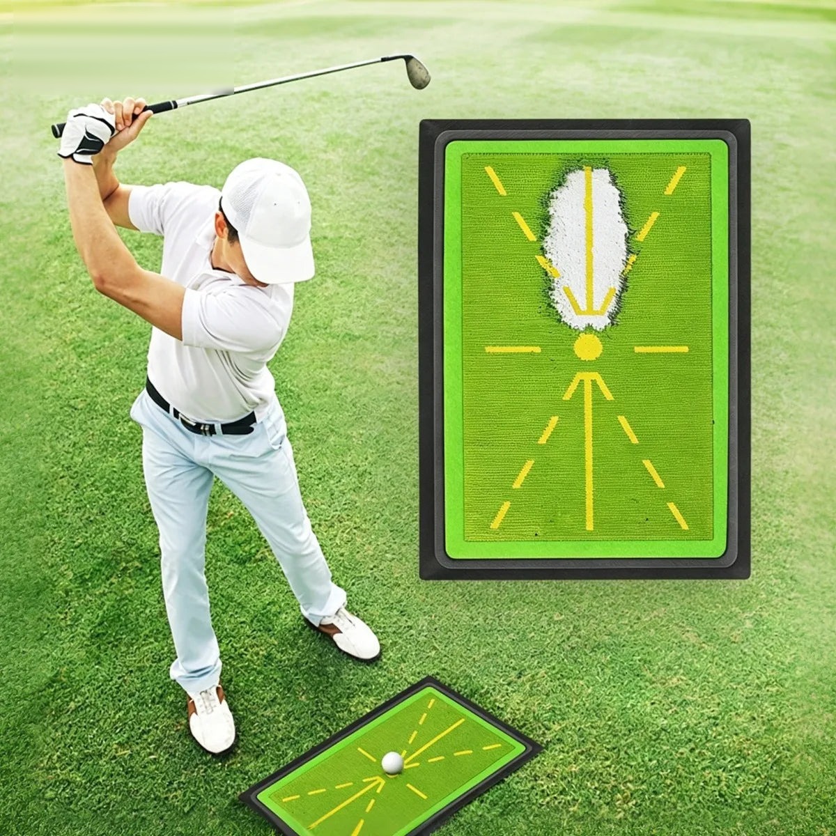 Visual Strike Feedback Divot Mat