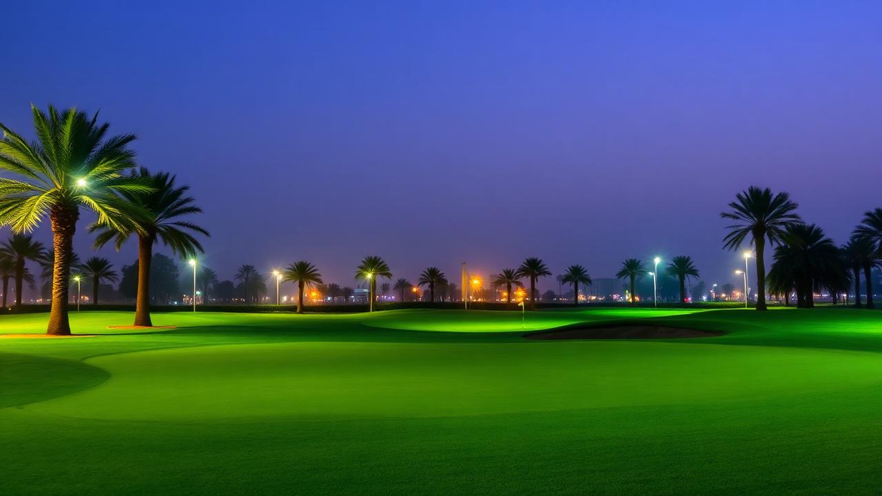 Emirates Golf Club Academy Course, Dubai